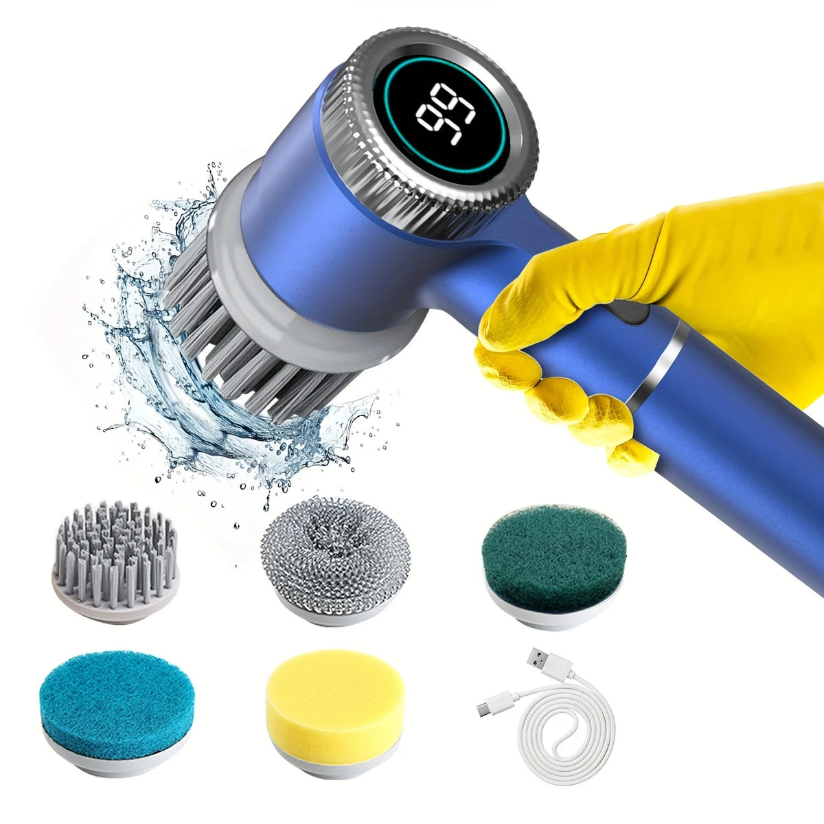 Cepillo eléctrico – Kit de limpieza multifunción